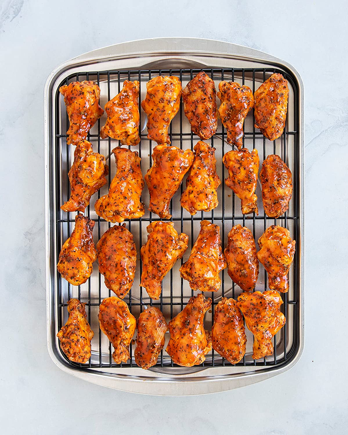 Nordic Ware Oven Crisp Baking Tray. 17.10 X 12.40 X 1.40 Inches. Natural - Image 6