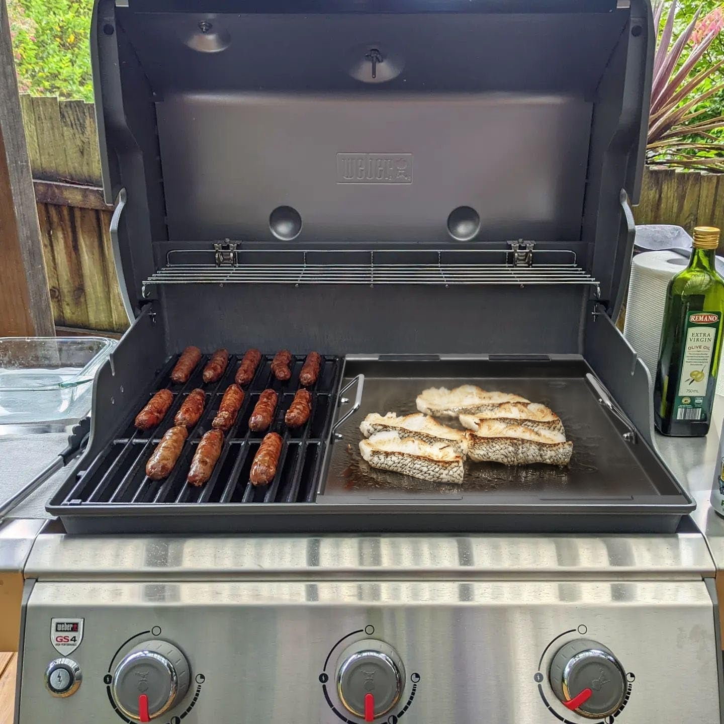 Cooking Griddle Inserts & Grate for Weber Genesis II 300 Series Grill. Flat Top Grill Griddle for Weber Genesis II E-310/315/325/330/335 S-310/335 and More. Replace for Weber 6788 Full-Size Griddle - Image 7