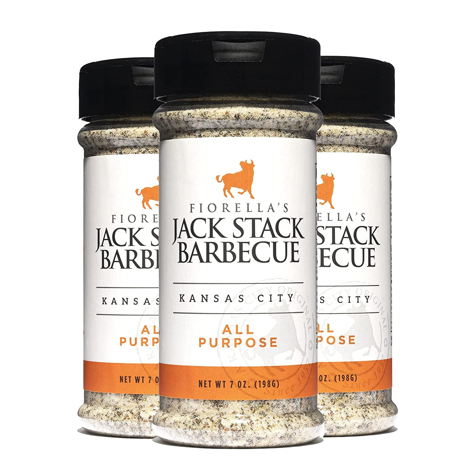 Jack Stack Barbecue All Purpose Dry Rub Seasoning - Kansas City Spice 3 Pack - for Chicken. Beef. Ribs. Vegetables. Seafood. and More (7Oz Each)