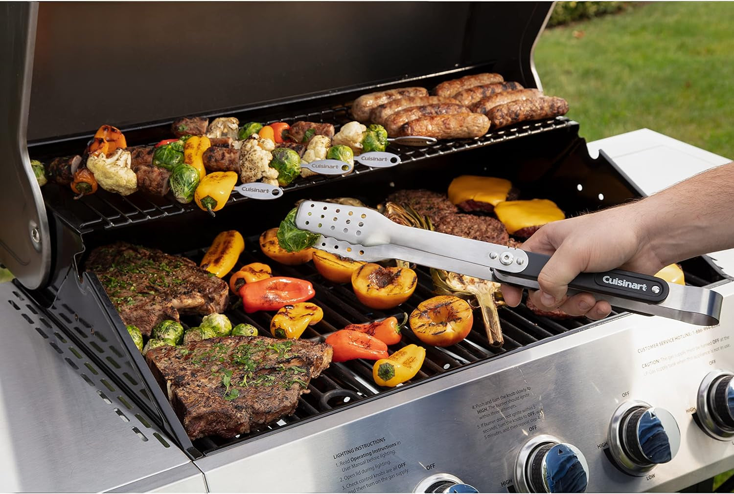 CGS-1000 4-Piece Folding Grill Tool Set - Image 8