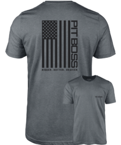 Vertical Flag Men's T-Shirt - Titanium Heather Gray