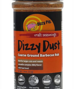 Dizzy Dust All-Purpose BBQ Seasonings - Dizzy Dust Coarse Grind (8Oz. Shaker)