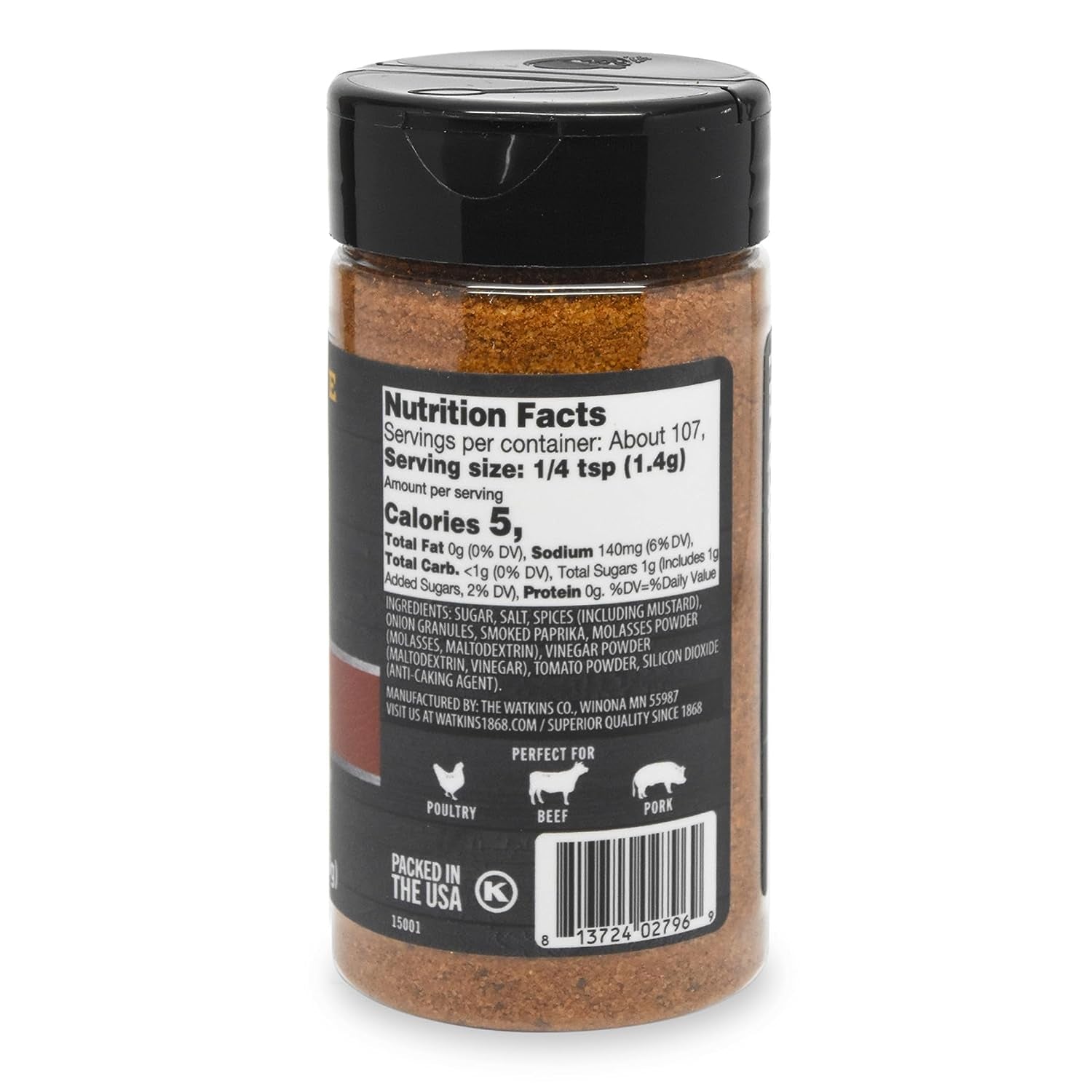 Yellowstone Cowboy BBQ Seasoning and Rub. 5.3Oz - Image 3