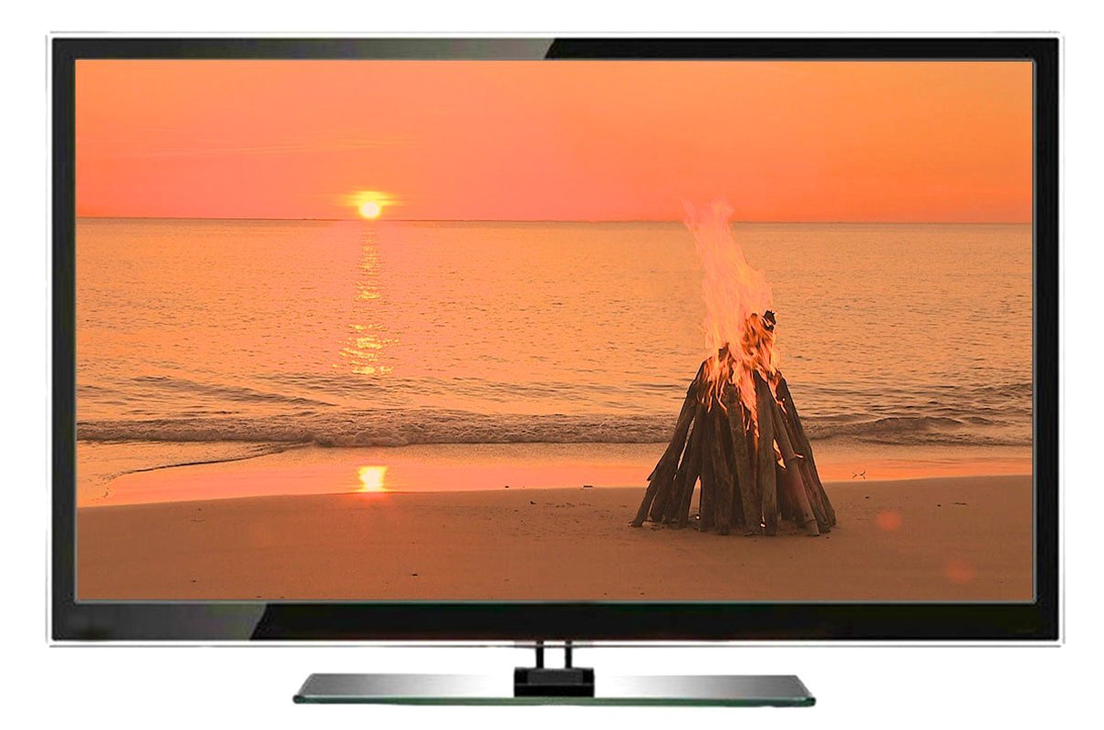 Campfire DVD by the Beach with the Sounds of the Sea and Waves and Amazing Sunsets - Image 3