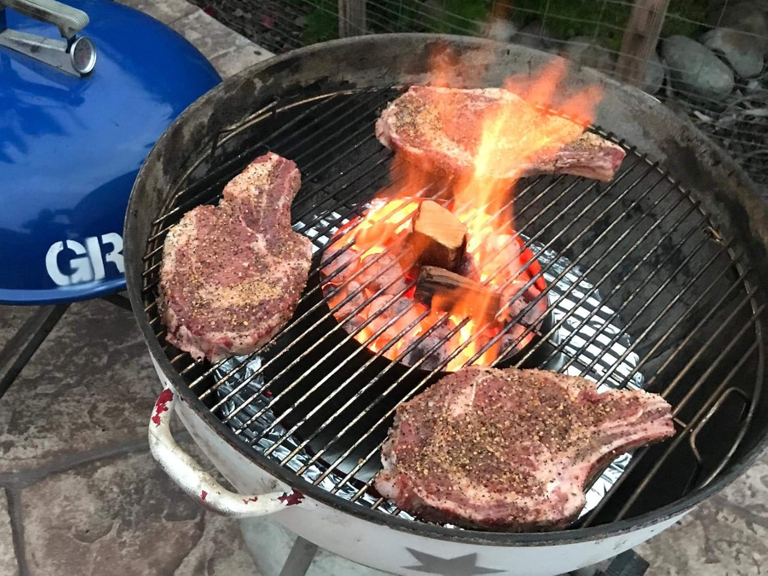 Uniflasy BBQ Whirlpool for Weber Kettle 22. 26.75 Inches WSM Weber Smokey Mountain for Big Green Egg XL Kamado Cone Kettle Charcoal Grill Accessories for Weber Master Touch 22 - Image 8