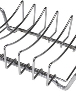 Broil King 62602 Rib Rack and Roast Support.Silver