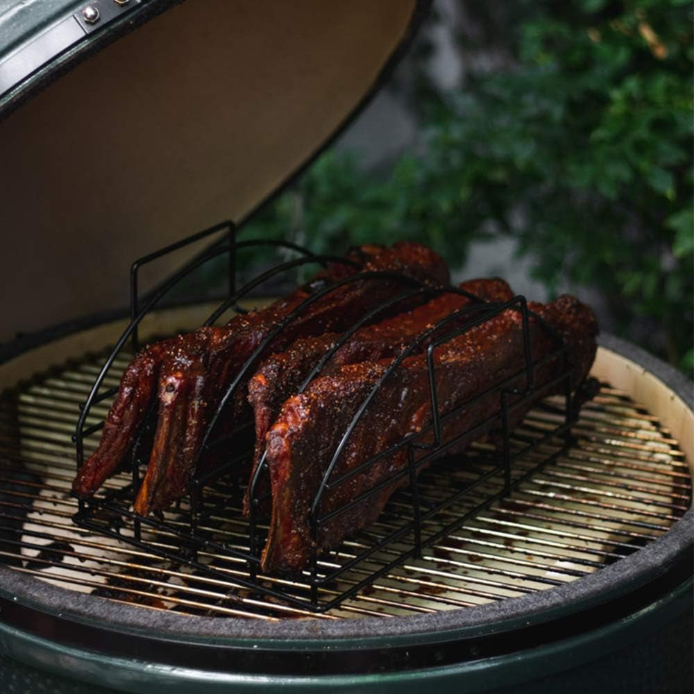 Steven Raichlen Signature Series SR8017 Stainless Steel Ultimate Rib Rack - Image 2