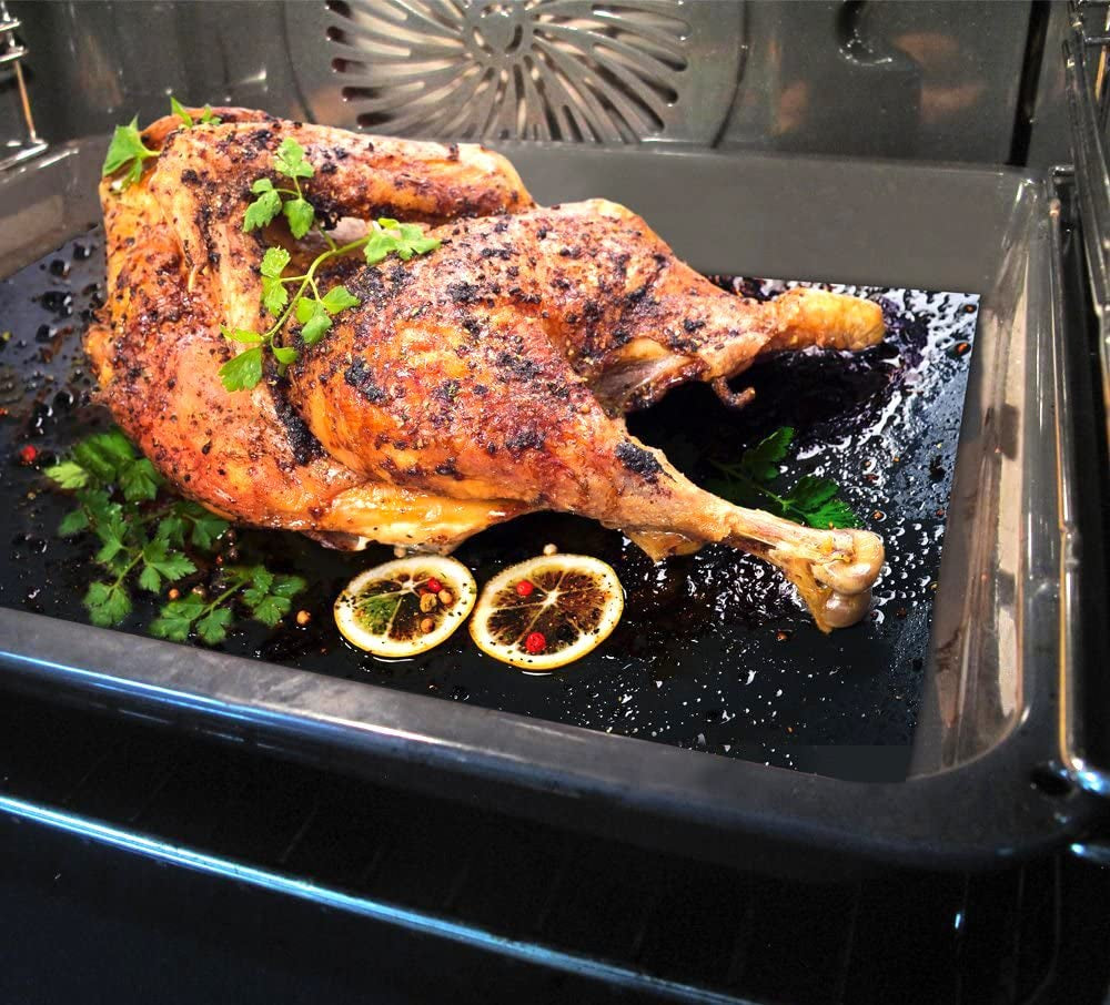 BBQ Grill Sheets Mat .100% Non Stick Safe .Extra Thick.Reusable and Dishwasher Safe. 3 Piece of (13X15.75) - Image 6