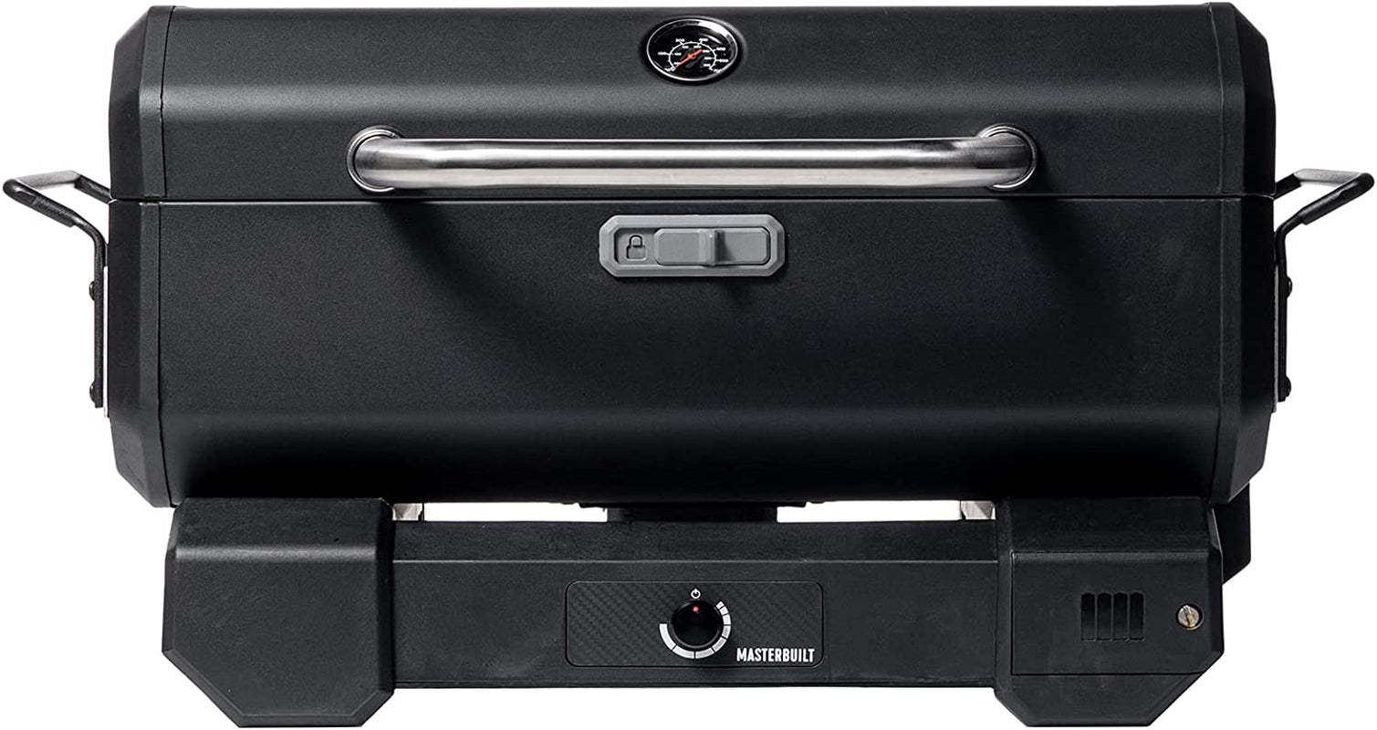 MB20040522 Portable Charcoal Grill without Cart. 17D X 28W X 9H. Black
