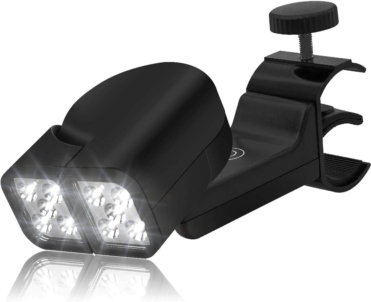 Barbecue Grill Light.Touch Switch with 10 Super Bright LED Lights. Which Can Be Rotated at Multiple Angles.Waterproof & Heat Resistant for Gas/Charcoal/Electric Grill Working/Reading/Camping/Bbq Pit