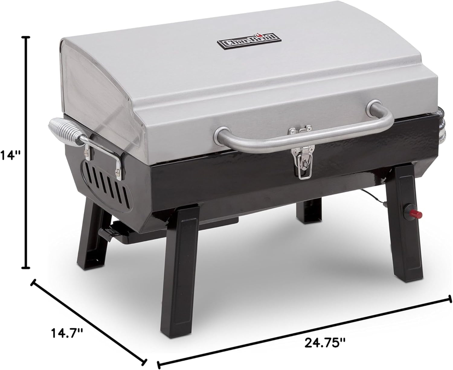 Char-Broil Stainless Steel Portable Liquid Propane Gas Grill - Image 11
