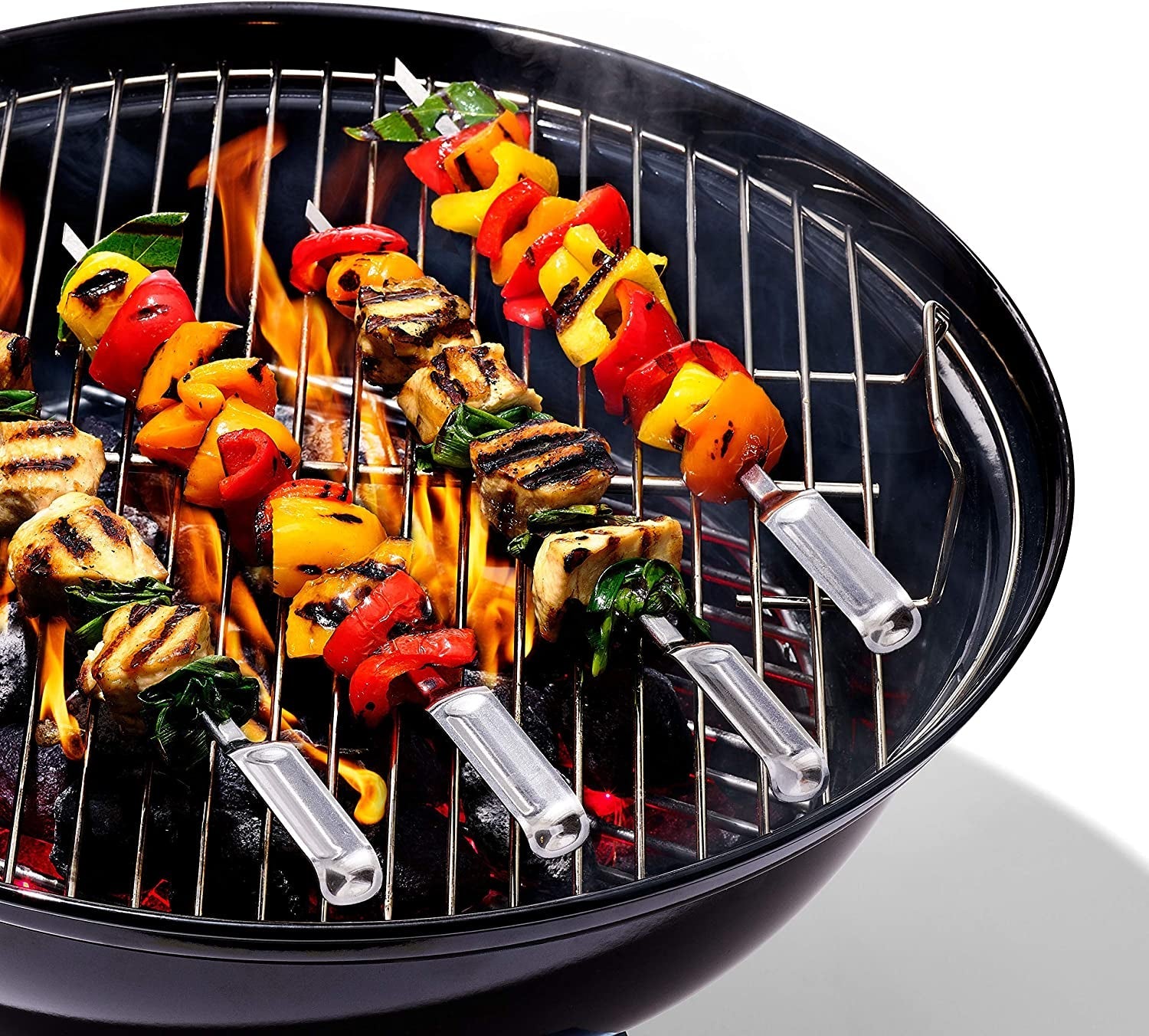 OXO Good Grips Grilling Tools. Stainless Steel Grilling Skewers - Set of 6 - Image 7