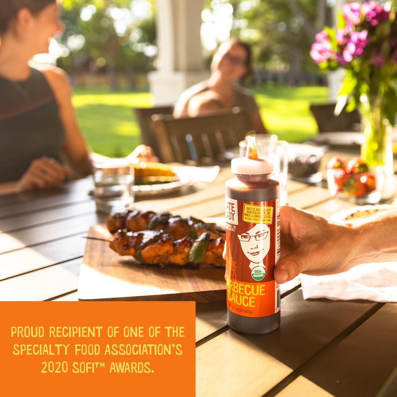 Organic BBQ Sauce | Gluten Free | Paleo Friendly | No Corn Syrup or Cane Sugar | No Added Flavors or MSG (2-Pack) Vegan Sauce - Image 4