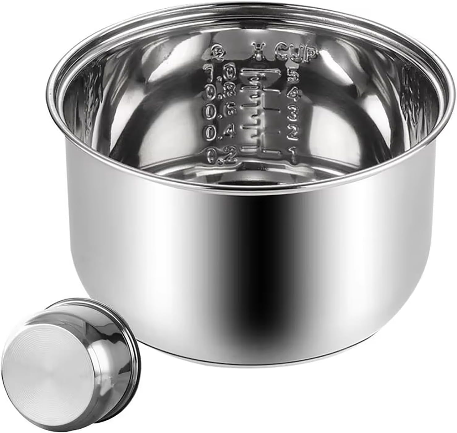 Stainless Steel Rice Cooker Inner Pot – Non‑Stick Replacement. Universal Fit. Even Heating. 1.6L - Image 10