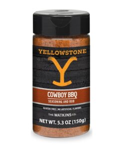 Yellowstone Cowboy BBQ Seasoning and Rub. 5.3Oz