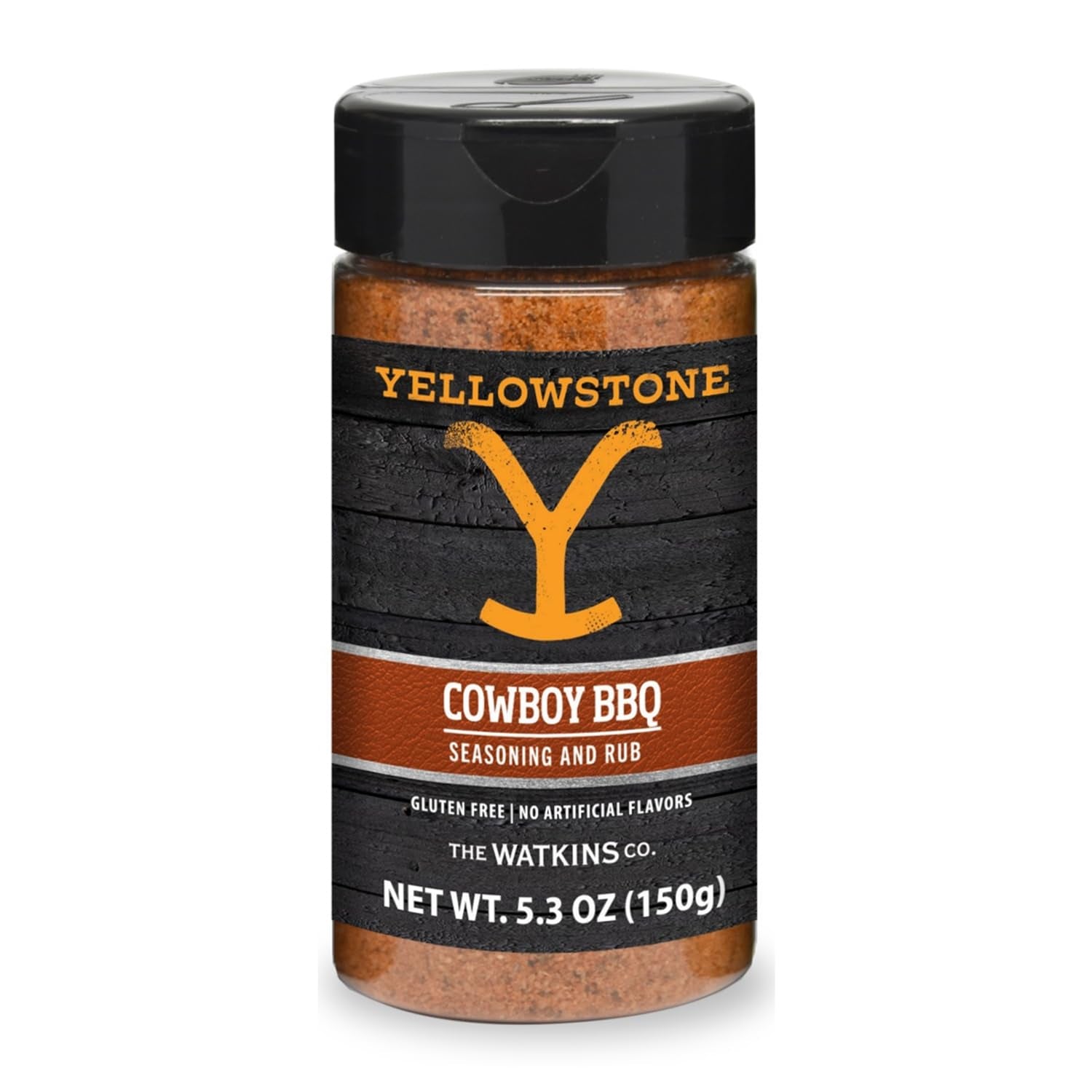 Yellowstone Cowboy BBQ Seasoning and Rub. 5.3Oz