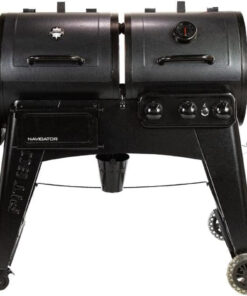 PIT BOSS Navigator Series Combo Grill - Wood Pellet & Propane - 1084 Sq. In. - Black
