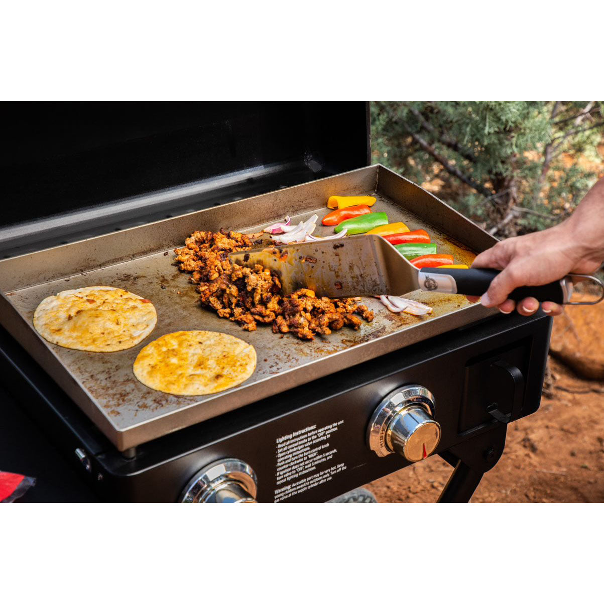 Sportsman Portable 2-Burner Griddle With Legs - PB2BSPS - Image 4
