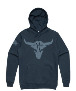 Men's Midnight Navy Bull Hoody