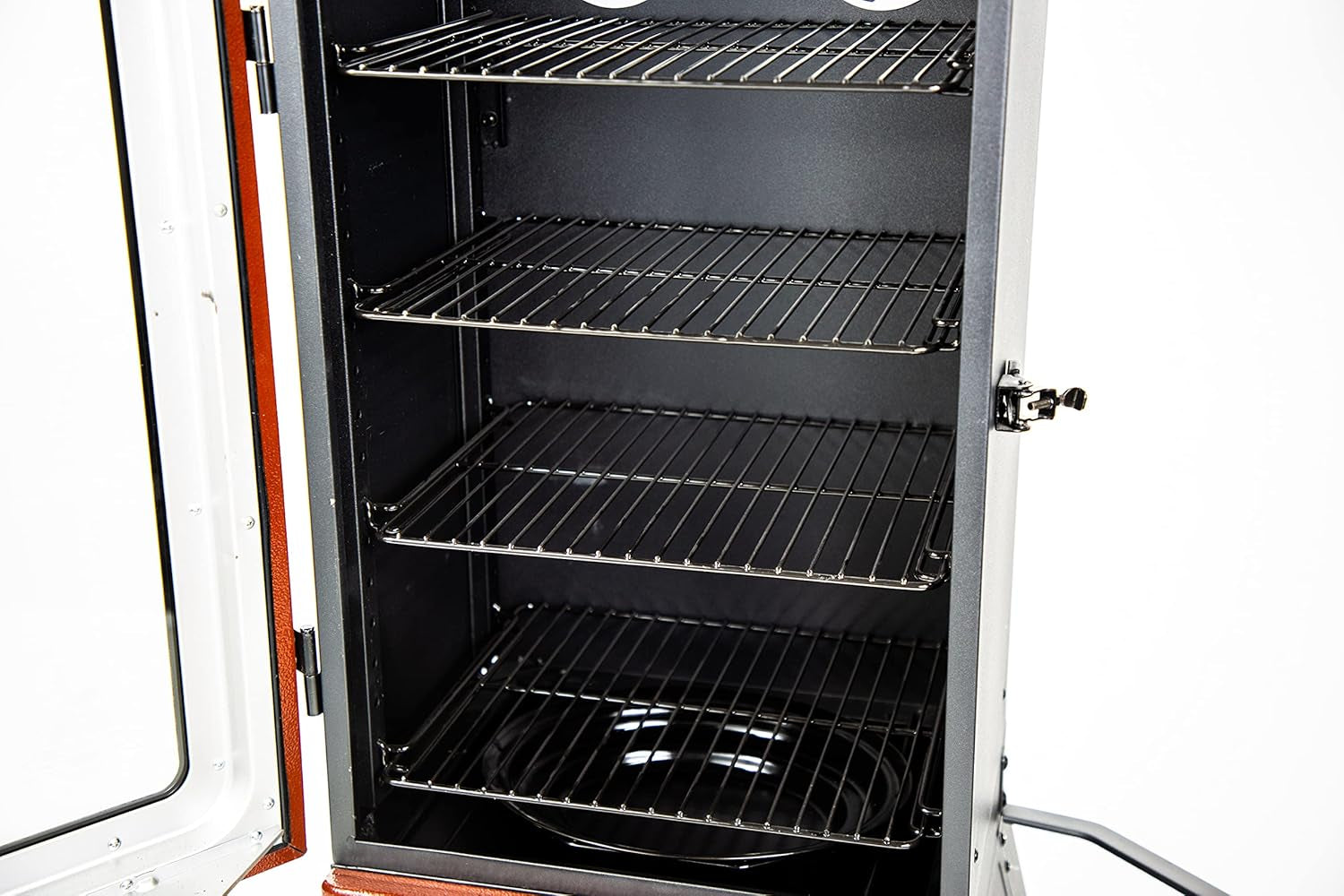 Pit Boss Grills PBV3G1 Vertical Smoker. Red Hammertone 684 Sq Inches (Pack of 1) - Image 4