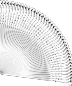 Kabob Skewers. AIDOIT 40 PCS 15.2 Inch Flat Metal BBQ Barbecue Skewer Stainless Steel Shish Kebob Sticks Wide Reusable Grilling Skewers Set for Meat Shrimp Chicken Vegetable