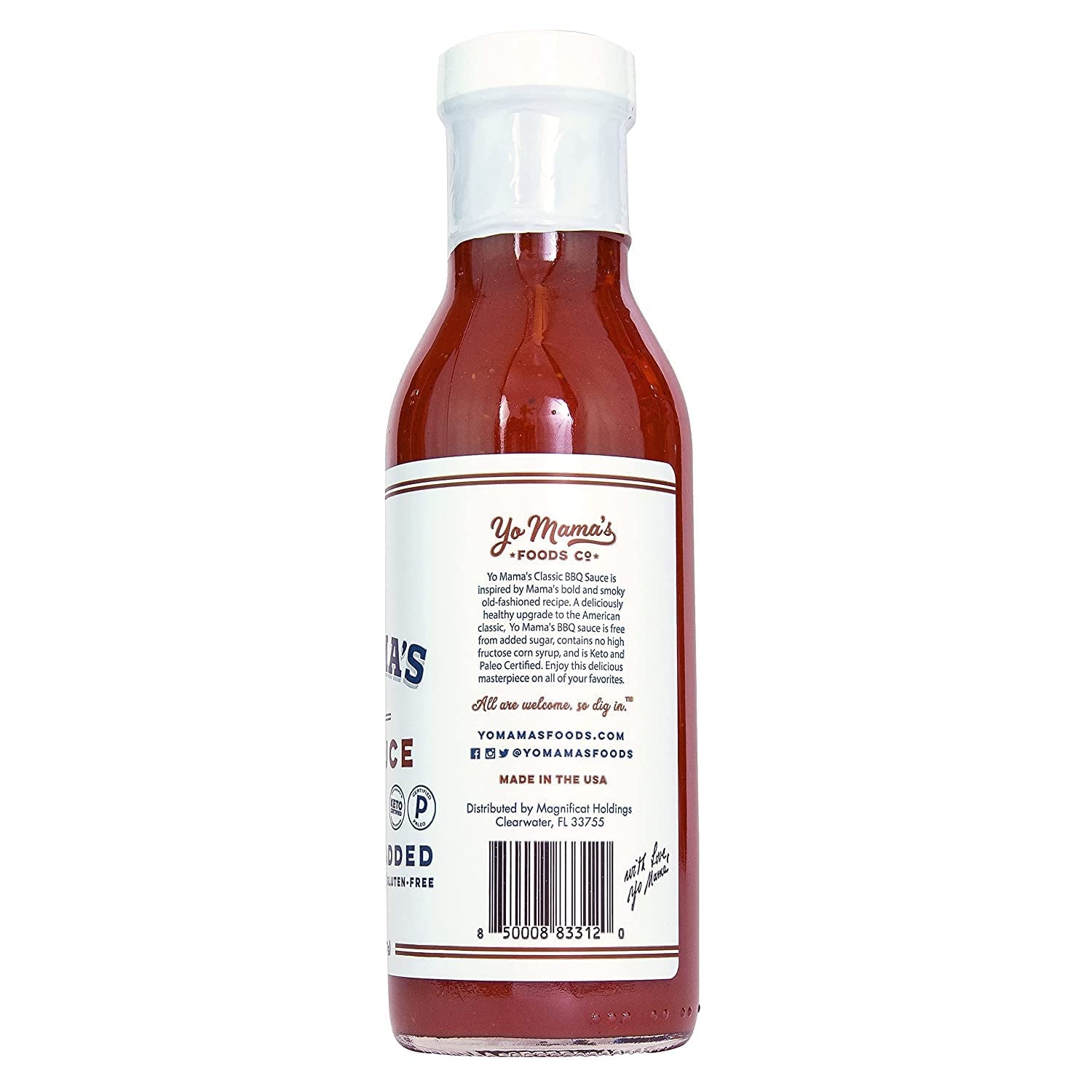 Keto Barbecue BBQ Sauce by Yo Mama'S Foods – (Pack of 2) - Vegan. No Sugar Added. Low Carb. Low Sodium. Gluten Free. Paleo. and Made with Whole Non-Gmo Tomatoes! - Image 4