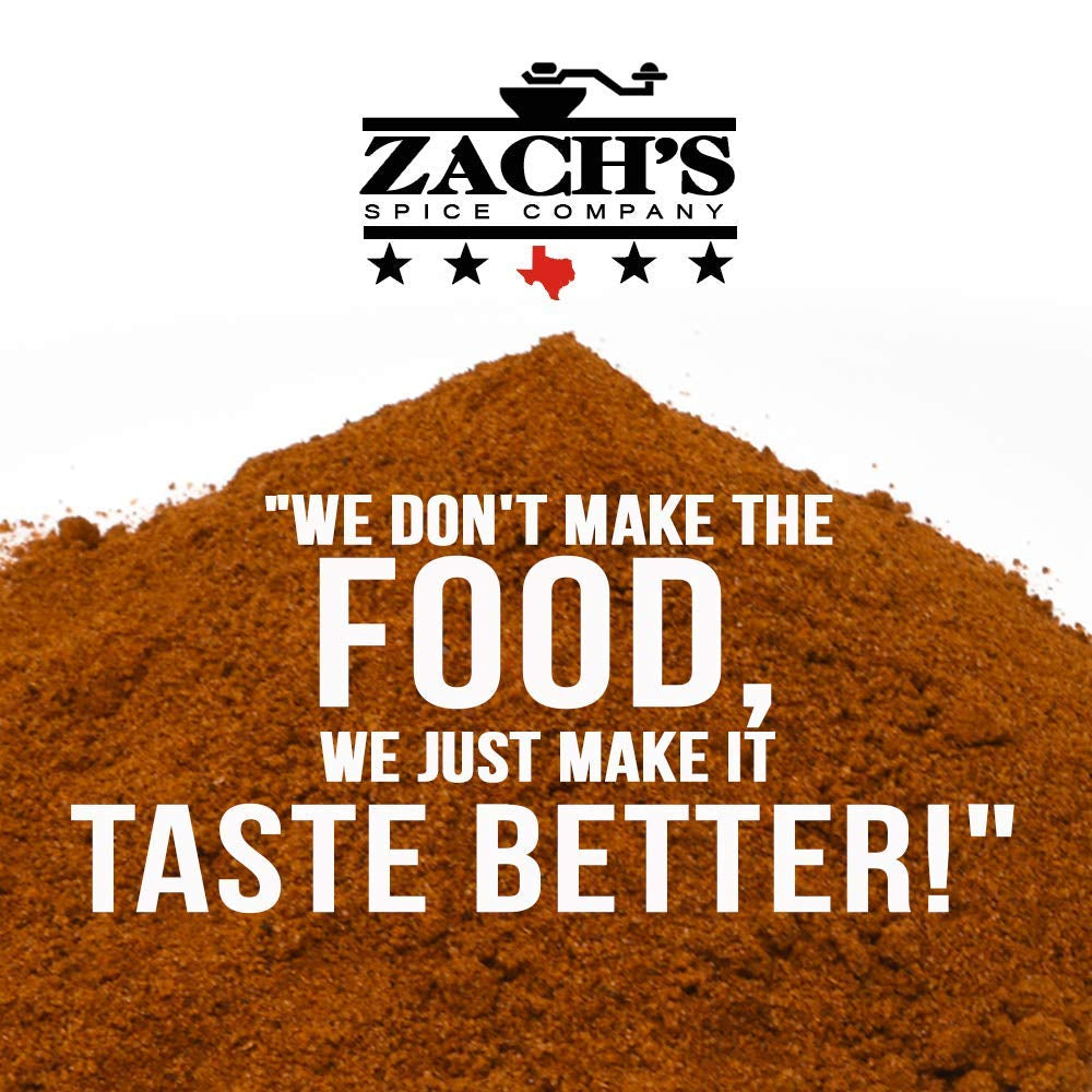 Zach'S Original Style Bar-B-Que Brisket Rub - Championship Cook-Off Winning Brisket Rub (Texas Style Bar-B-Que Sweet Rub (No MSG). 1 Pound) - Image 3
