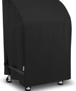 Sunpatio 2 Burner Gas Grill Cover 32 Inch. Heavy Duty Waterproof Small BBQ Grilling Cover. Compatible for Weber Char-Broil Nexgrill and More Grills with Collapsed Side Tables. All Weather Protection