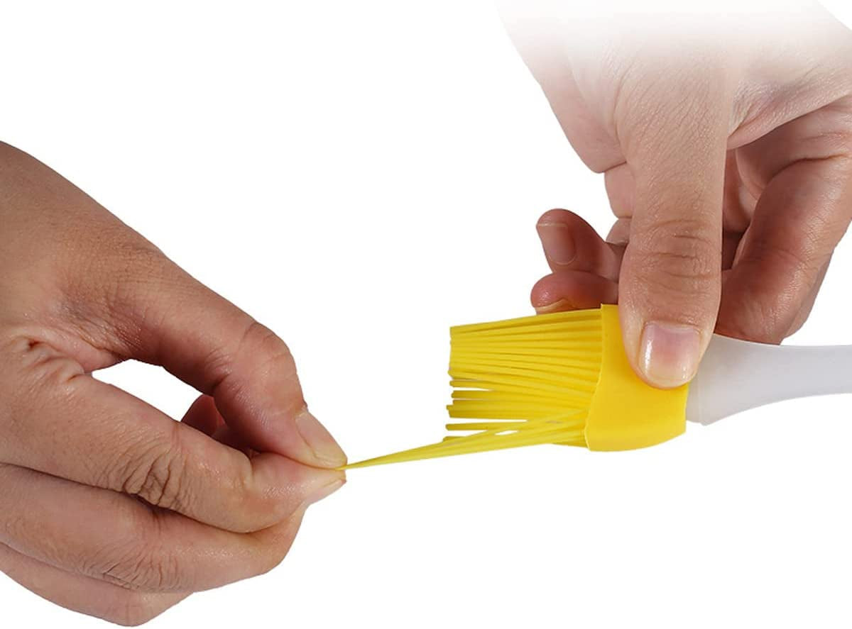 Basting Brush. Basting Brushes Grill Kitchen Silicone Pastry Cooking Brushs & BBQ Basting Brush. Varying Bright Color - Best Kitchen Gadget (Oil Brush 4 Pack) - Image 8