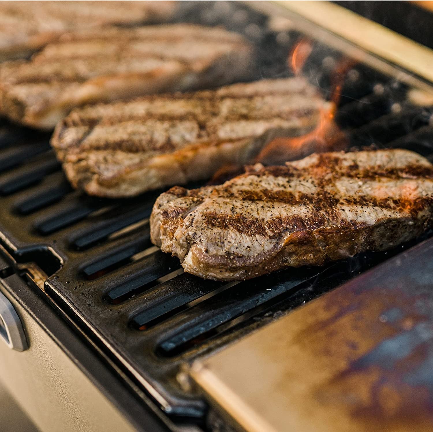 MB20040522 Portable Charcoal Grill without Cart. 17D X 28W X 9H. Black - Image 10