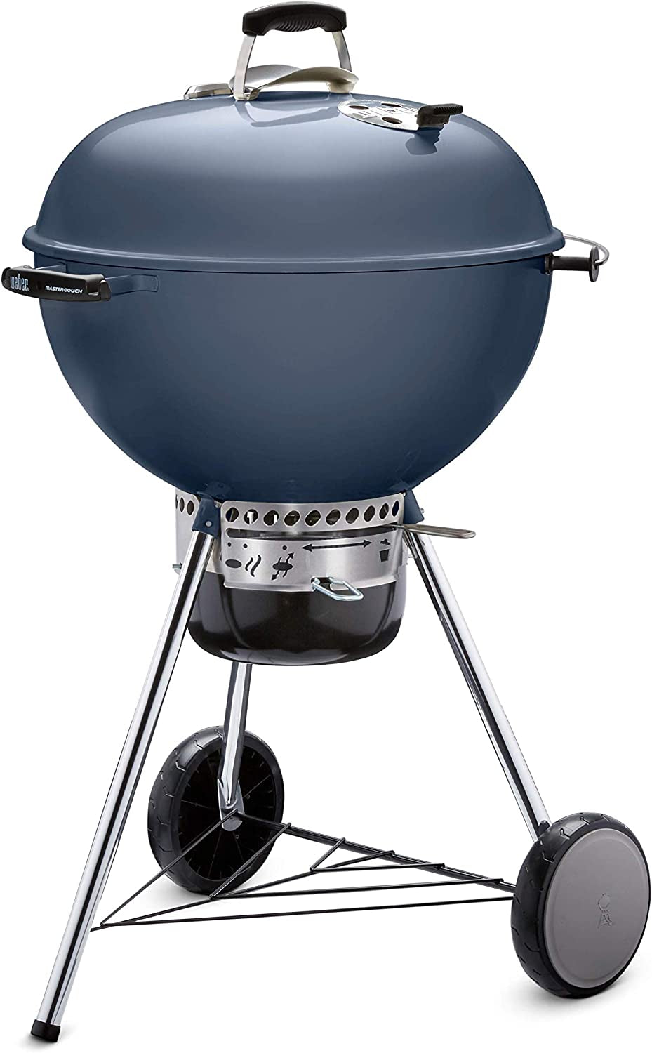 Weber Master-Touch 22 Charcoal Grill. Slate Blue - Image 16