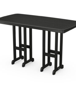 Polywood: Nautical Trestle 37x 72 Bar Height Table
