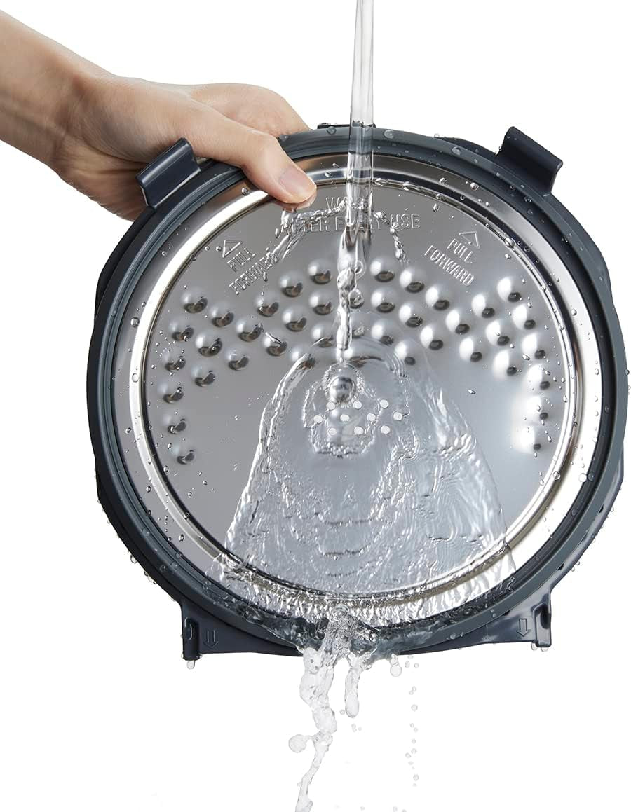 Zojirushi NW-QAC10 5.5-Cup Capacity Flat-Top Induction Cooker and Warmer with Custom Cooking Pan. Double Non-Stick Coating for Easy Clean-Up (Black) - Image 6