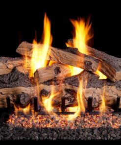 Real Fyre: Gnarled Split Oak Logs