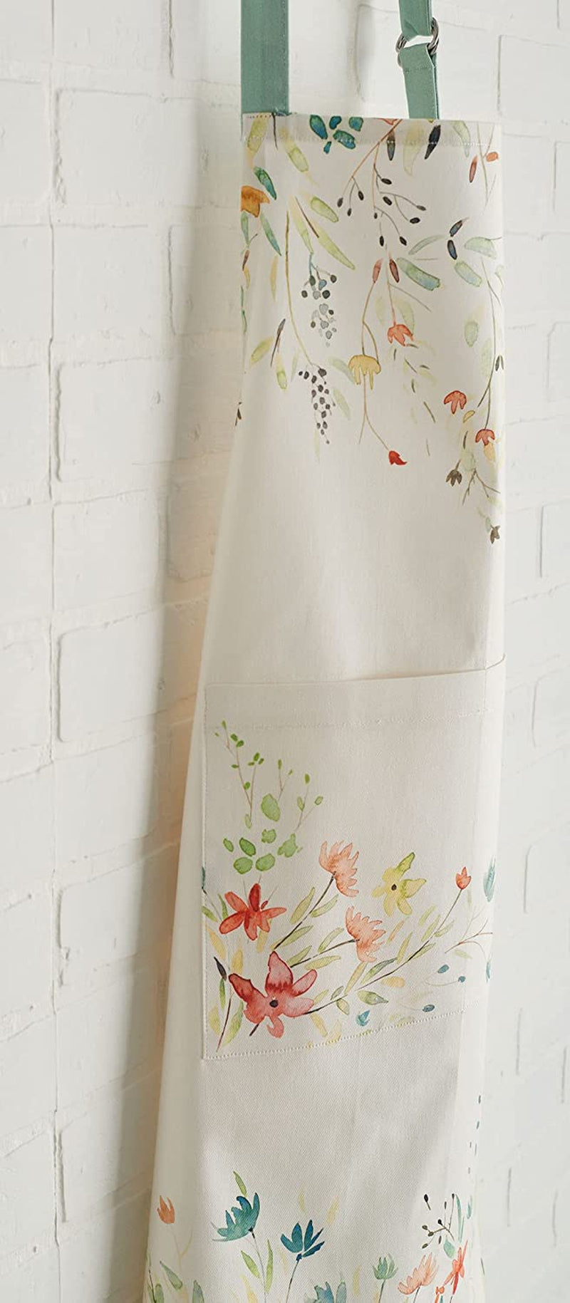 100% Cotton Kitchen Apron with an Adjustable Neck with Long Ties for Women Men Chef - Image 7