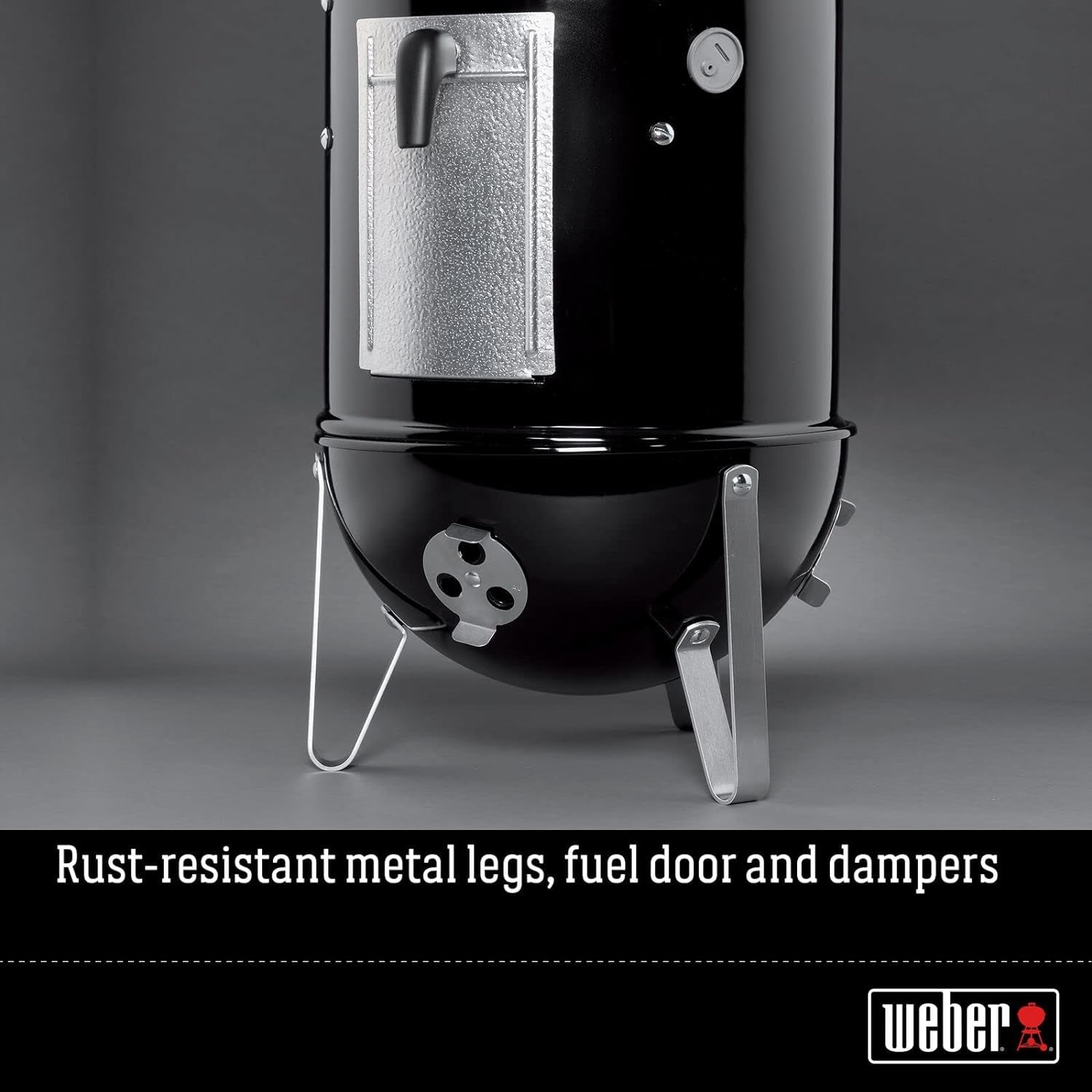 Weber 14-Inch Smokey Mountain Cooker. Charcoal Smoker - Image 8