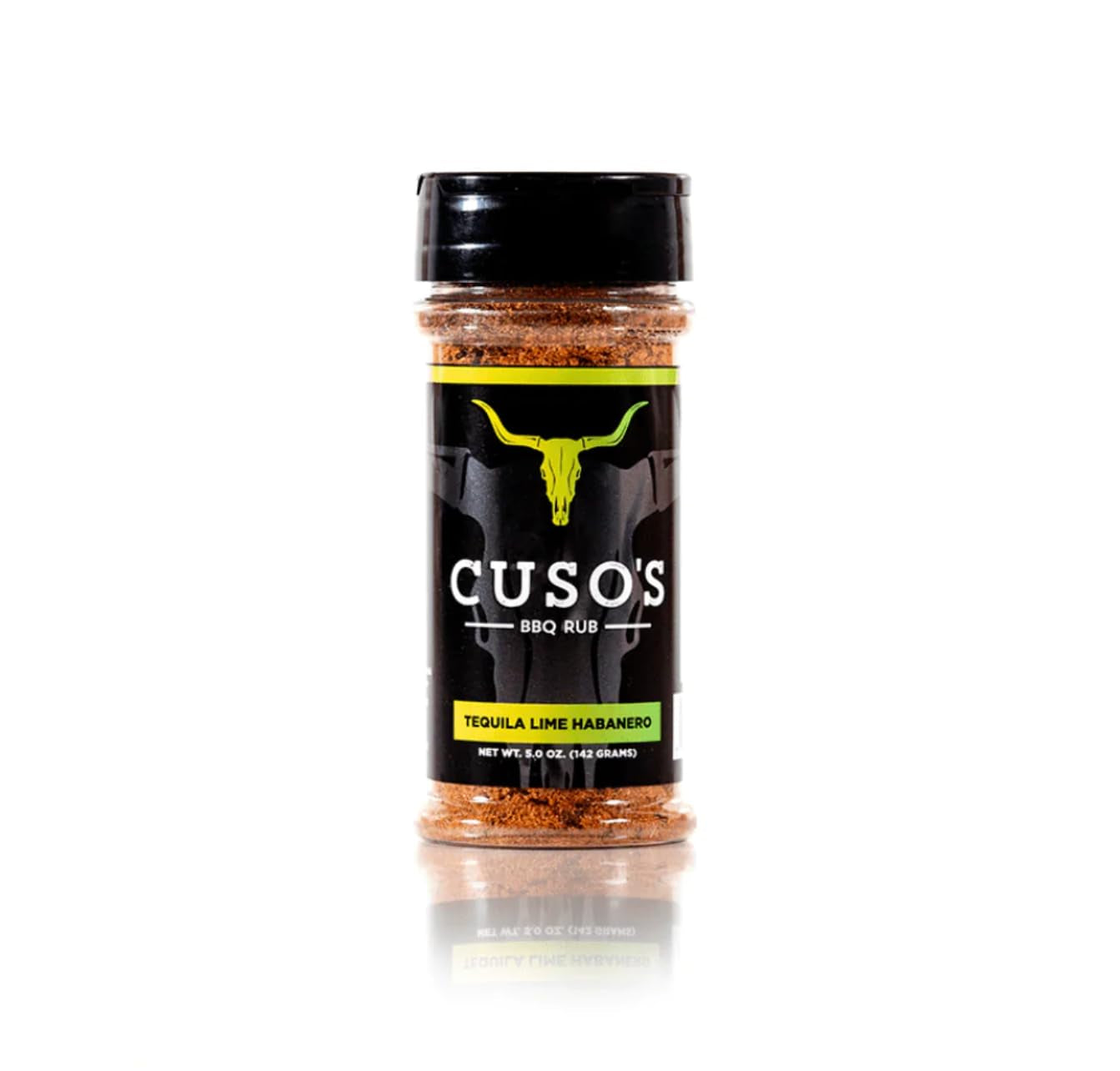 Cuso Cuts Great Tasting Tequila Lime Habanero - Contains All Natural Ingredients - Spices & Rubs for Grill. BBQ & Marinade - 1 Count