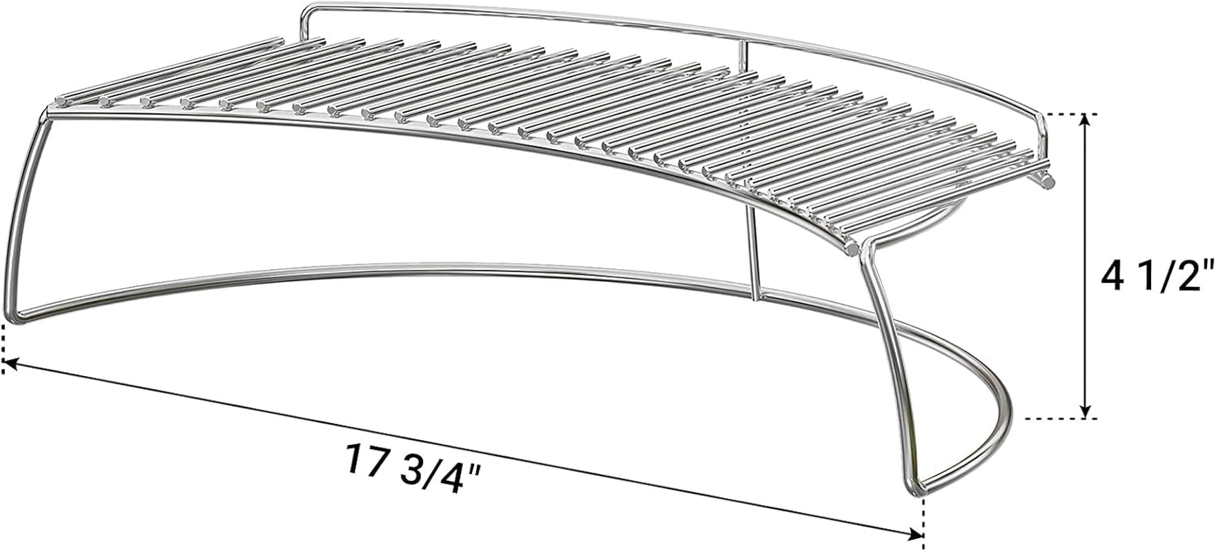 Only Fire Warming Cooking Rack Fits for Charcoal Kettle Grills like Weber.Char-Broil and Ceramic Grills like Large Big Green Egg.Kamado Joe Classic.Pit Boss K22.Louisiana K22.17 3/4 - Image 2