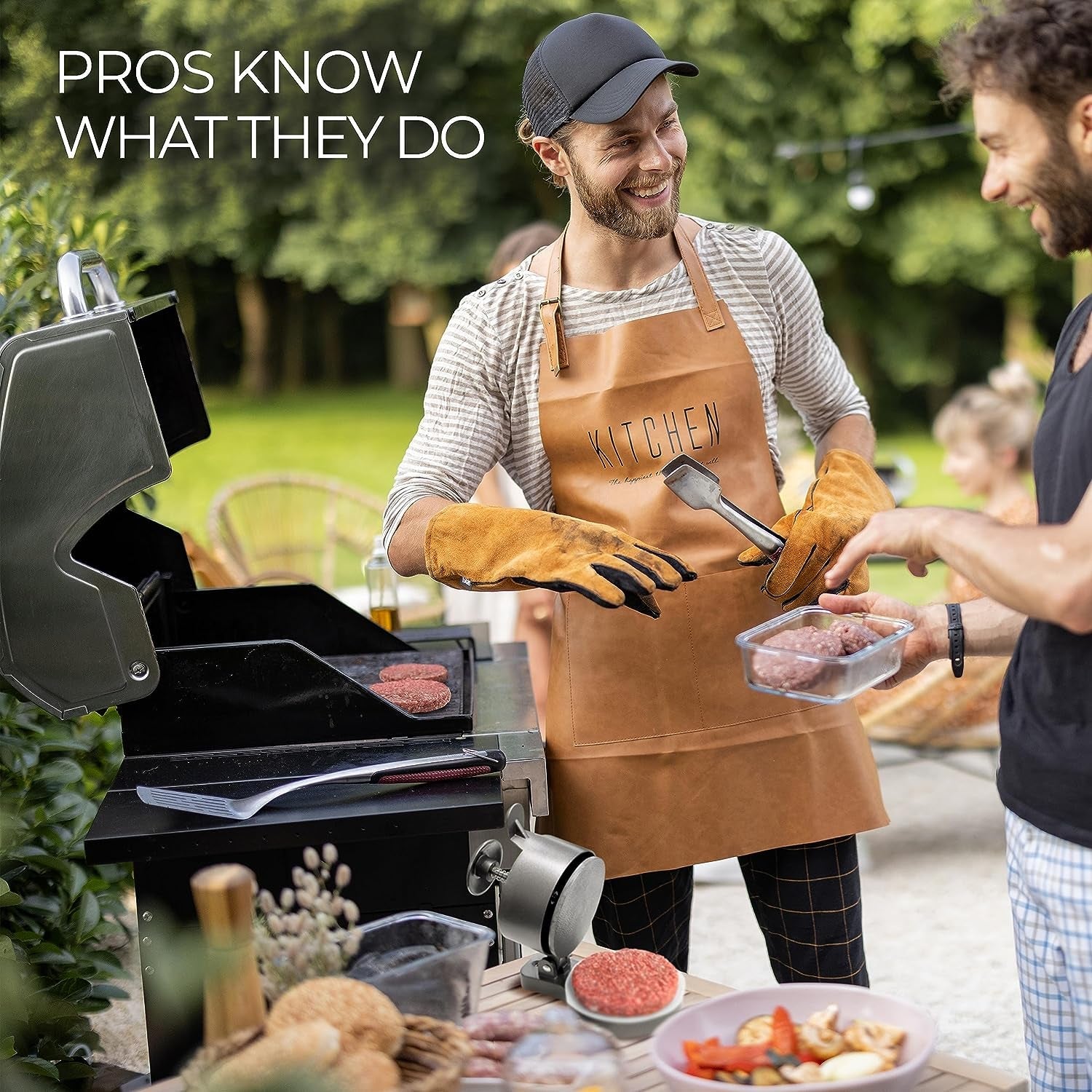 Shop Square Hamburger Press Patty Maker - Adjustable 1/4Lb to 3/4Lb Burger Press Patty Maker with Patty Ejector - Adjustable Thickness for Burgers. Crab Cakes. and Sausage - Patty Paper Included - Image 4