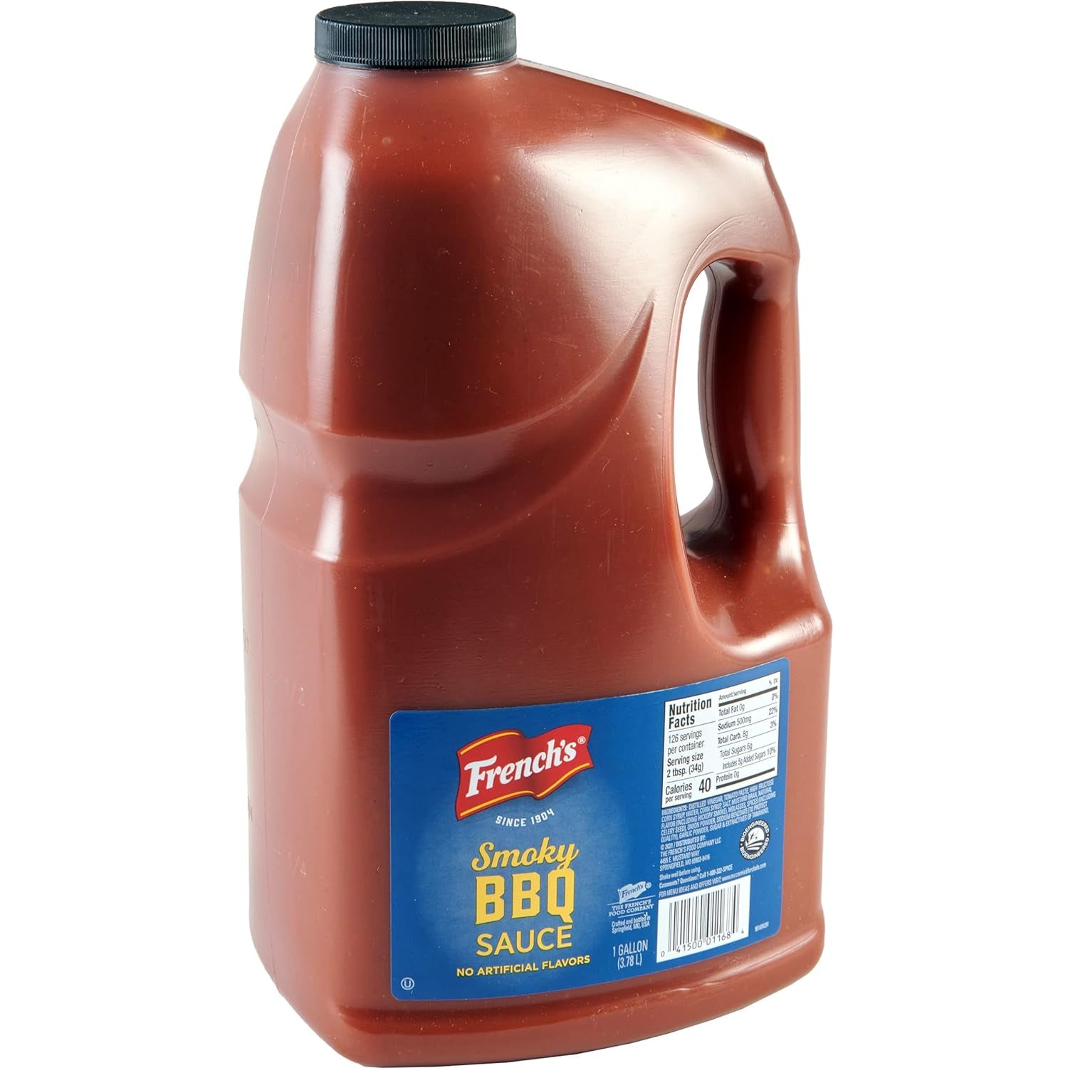 French'S Smoky BBQ Sauce. 1 Gal