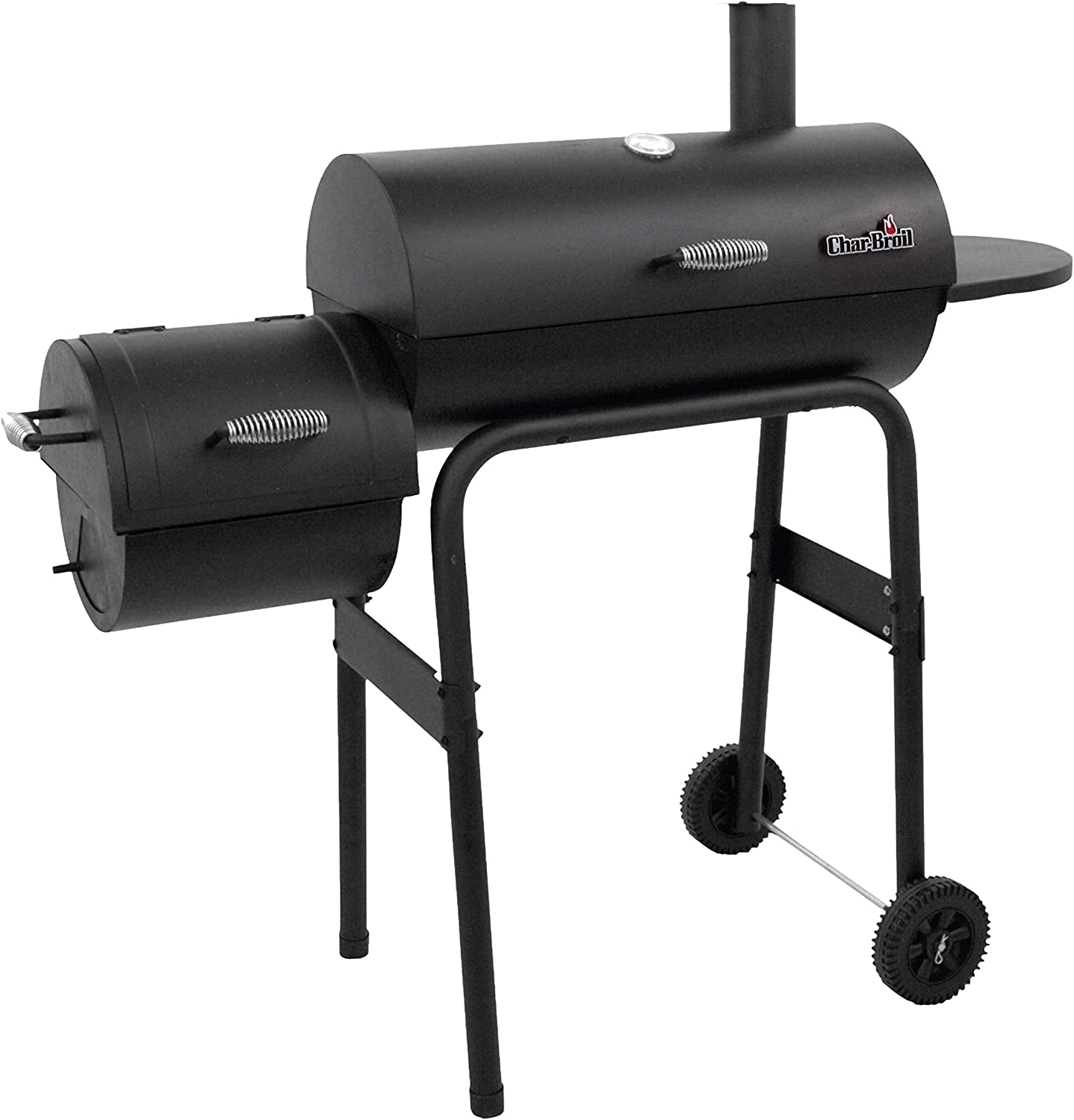 12201570-A1 American Gourmet Offset Smoker. Black.Standard