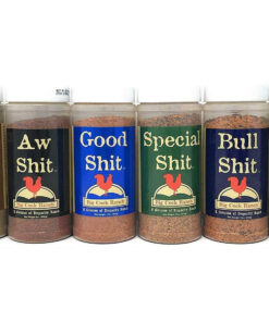 Big Cock Ranch Big 6 Sampler (Pack of 6 Seasonings with 1 Each of Bull. Special. Good. Aw. Chicken. and No)