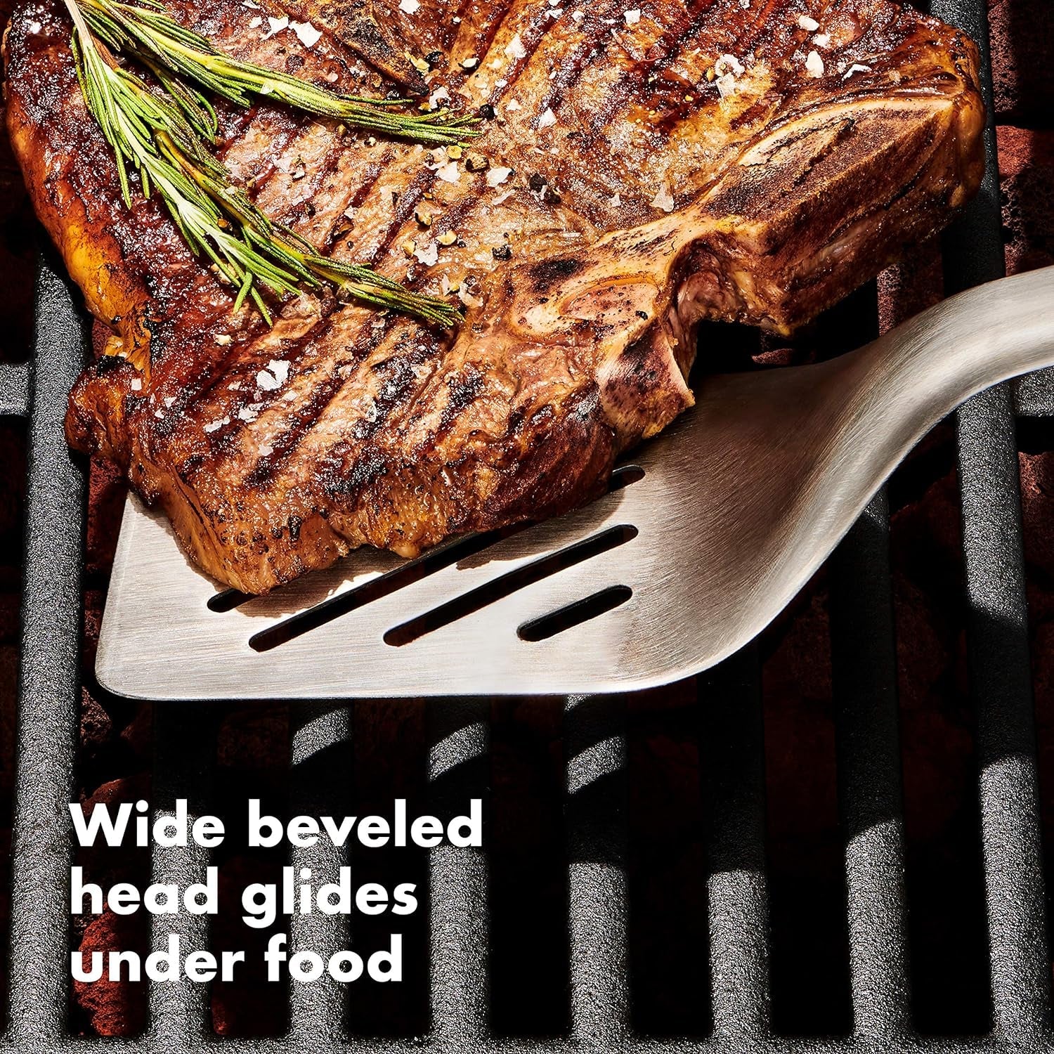 OXO Good Grips Grilling Tools. Turner. Black - Image 5