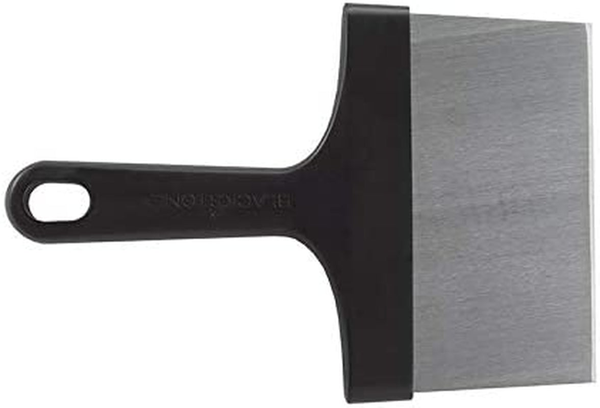 5060 Grill & Griddle Kit 8 Pieces Premium Flat Top Grill Accessories Cleaner Tool Set-1 Stainless Steel 6 Scraper. 3 Scouring Pads. 2 Cleaning Bricks. and 1 Handle. Black - Image 11