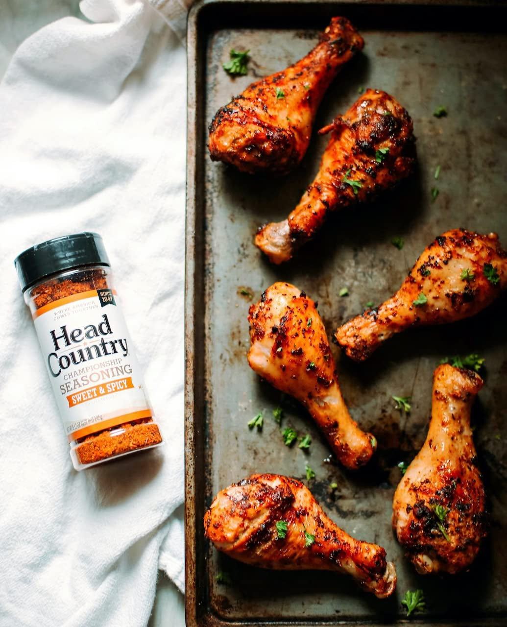 Head Country Bar-B-Q Championship Seasoning. Sweet & Spicy | Gluten Free. MSG Free Barbecue Seasoning with No Allergens | Sweet. Smoky Dry Rub Great on BBQ Chicken. Pork & Ribs | 10 Ounce. Pack of 1 - Image 4