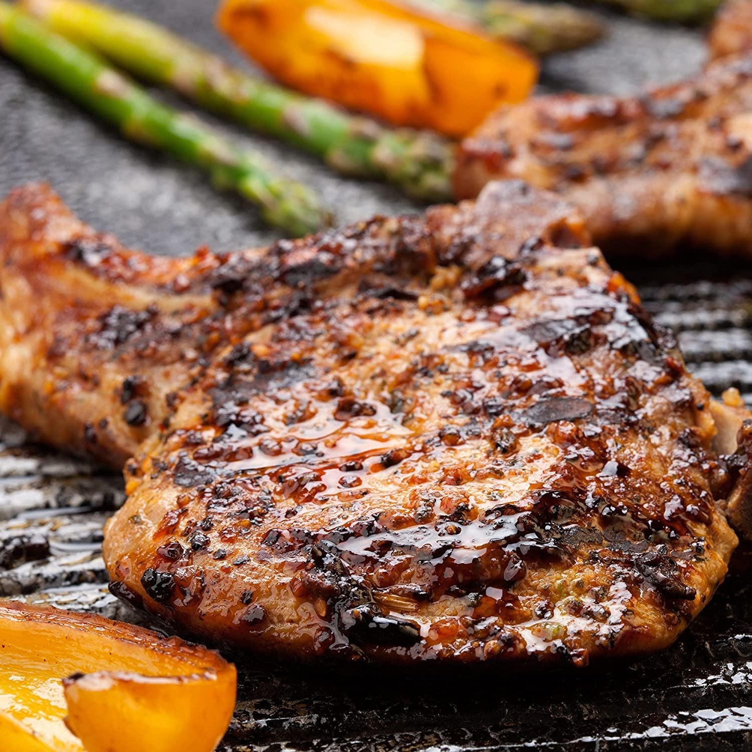 Prosource 2-In-1 Reversible 19.5 X 9 Cast Iron Griddle with Handles. Preseasoned & Non-Stick for Gas Stovetop. Oven and Open Fire. - Image 6