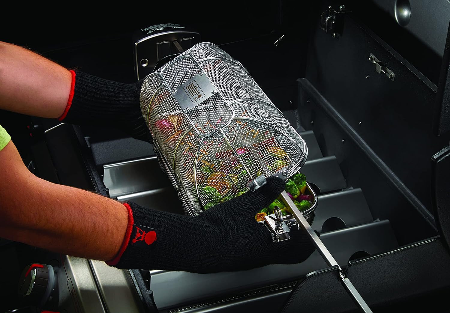 Weber Crafted Rotisserie Crisping Basket - Image 4