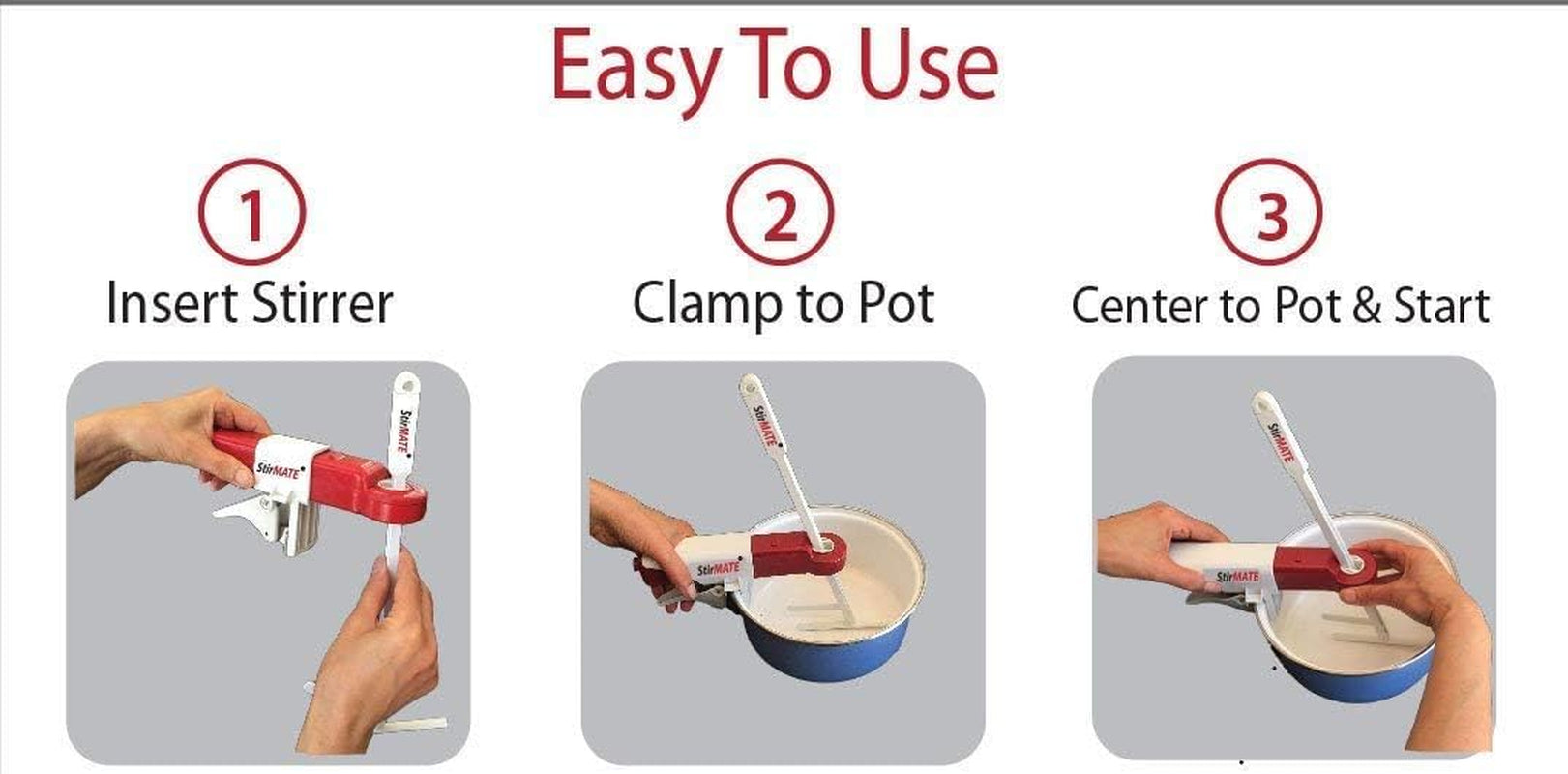 Stirmate GEN 3 Automatic Pot Stirrer – Cordless. Variable Speed. Self‑Adjusting. Powerful - Image 5
