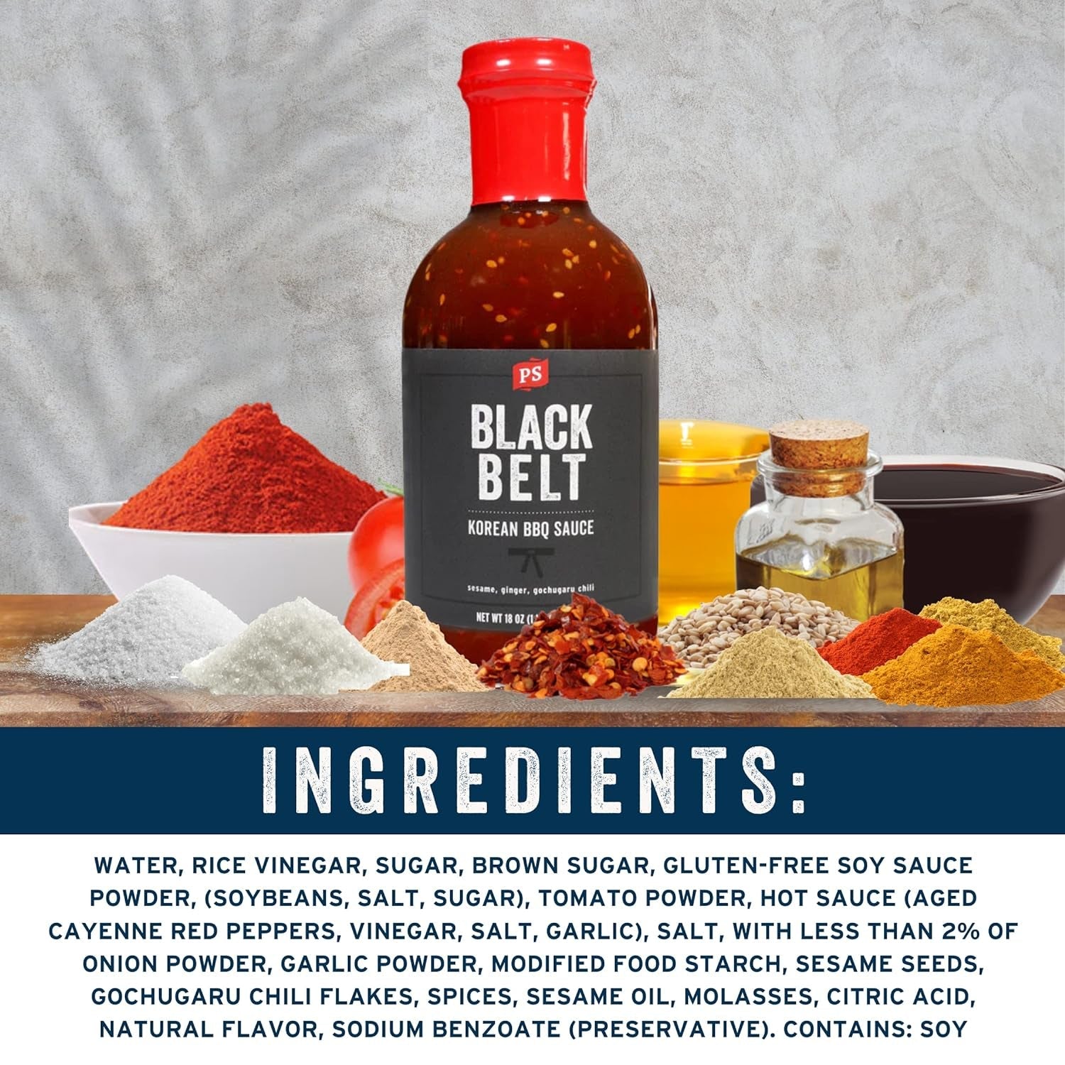 PS Seasoning Blackbelt Korean BBQ Sauce - Great on Beef Short Ribs. Pork Belly. Kabobs. Burgers. Salmon and More - Image 5
