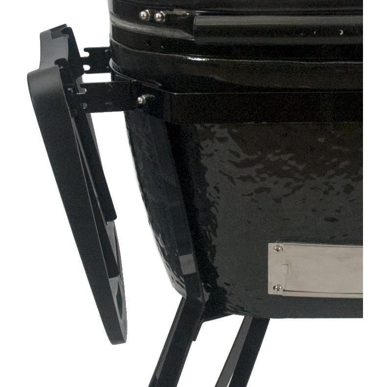 Primo Grills: Oval Junior All-In-One (Heavy-Duty Stand. Side Shelves. Ash Tool and Grate Lifter) - Image 8